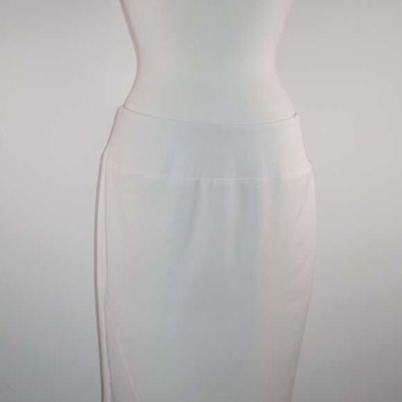 Ellen Tracy Pencil Skirt in White - Women's size 6 - Picture 1 of 15